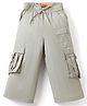 Korkak Woven Full Sleeves Solid Color Trouser - Olive Green