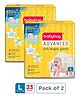 Babyhug Advanced Pant Style Diaper Large (L) Size 23 Pcs Pack of 2