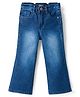 Vitamins Denim Full Length Washed Jeans - Blue