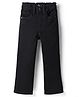 Vitamins Full Length Solid Color Denim Jeans - Black