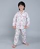 Little Clothing Cotton Woven Full Sleeves Paisley Printed Coordinating Shirt & Pajama Night Suit - Multi Colour