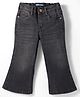 Vitamins Cotton Full Length Washed Jeans - Black
