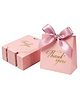 FunBlast Decorative Paper Folding Gift Box with Ribbons  Pack of 10 Pcs (Pink)