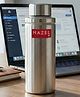 HAZEL Stainless Steel Water Bottle - 700ml | Leak-Proof, BPA-Free & Eco-Friendly Single Wall Fridge Bottle for Office, Gym, School & Home (Silver)