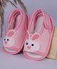 Coco Candy Bunny Applique Detailed Sandals - Pink