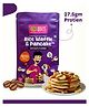 HEALTHY WAFFLES No Maida No Sugar Waffle & Pancake Instant Breakfast Mix Made with Rice and Jaggery 100% Vegetarian Eggless Vegan Protein Rich Healthy Breakfast for Kids & Adults Rice Chocolate - 200g