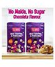 HEALTHY WAFFLES No Maida No Sugar Waffle & Pancake Instant Breakfast Mix Made with Rice and Jaggery 100% Vegetarian Eggless Gluten Free Vegan Protein Rich, Rice Chocolate Pack Of 2- 200 g