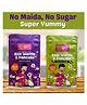 HEALTHY WAFFLES Waffle & Pancake Lovers Combo Ragi Chocolate & Rice Chocolate No Maida No Sugar 100% Vegetarian Eggless Vegan Gluten free Protein Rich Healthy Breakfast Pack of 2 - 200 g each
