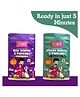 HEALTHY WAFFLES Waffle & Pancake Lovers Combo Wheat Chocolate & Rice Vanilla No Maida No Sugar 100% Vegetarian Eggless Vegan Gluten free Protein Rich Healthy Breakfast Pack of 2 - 200 g Each