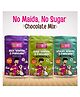 HEALTHY WAFFLES Waffle & Pancake Lovers Combo No Maida No Sugar No Preservatives 100% Vegetarian Eggless Vegan Gluten free Protein Rich Healthy Breakfast for Kids & Adults Pack of 3 - 200 gm each