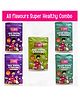 HEALTHY WAFFLES Waffle & Pancake Lovers Combo No Maida No Sugar No Preservatives 100% Vegetarian Eggless Vegan Gluten free Protein Rich Healthy Breakfast for Kids & Adults Pack of 5 - 200 g each