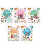 Clever Beaver Ages 4-5 Years Fun Learning Activities Workbooks Set of 5-English
