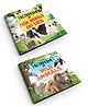 Jolly Kids Factopedia of Farm Animals and Wild Animals Books Set of 2 -English