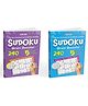 Jolly Kids Brain Boosters Sudoku Books 480 Number Puzzle D Set of 2 -English