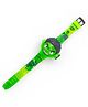 Fiddlys Kids Projection Watch Toy  Cartoon Digital Watch with 6 Image Projector, Adjustable Strap, Birthday Return Gift - Green