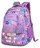 Beauty Girls Height 19 Inches School bag 35 Litres, Water Resistant With Joy Pouch - Purple