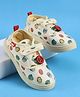 Pine Kids Marvel Velcro Closure Casual Shoes with Avengers Print - Beige