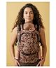 Almitra Tattva The Royal Bird Baby Carrier Kalamkari Collection - Wine