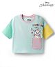 Babyhug Disney Single Jersey Knit T-Shirt with Marie Graphics Half Sleeves Multi Color 12-18 Months