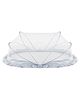 SafeMyles Foldable Baby Mosquito Net for Infants & Toddlers  Bottomless Safe Sleep Net - Grey Regular Size