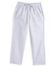 CAVIO Cotton Blend Woven Solid Pants - White