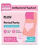 Plush Period Panties High Waist | XL-XXL | 0% leak | 5 Pieces