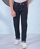 CRIMSOUNE CLUB Cotton Woven Solid Jeans - Blue