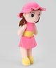 FUNZOO 49.5 cm Candy Doll With Cap Soft Plush Stuffed Toy  - Pink
