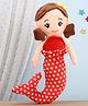 FUNZOO 35 cm Mermaid Candy Doll Soft Plush Stuffed Toy - Red