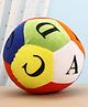 FUNZOO 14 cm Educational Alphabet Ball Soft Plush Stuffed Toy - Multicolor