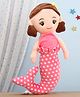 FUNZOO 35 cm Mermaid Candy Doll Soft Plush Stuffed Toy - Pink
