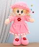 FUNZOO 42 cm Charming Doll  Soft Plush Stuffed Toy - Pink
