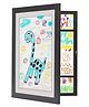 House of Quirk Kids Art Frame Front Opening Changeable Display Children Artwork Home & Office - Black