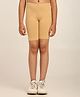 Robinbosky Cotton Elastane Knit Solid Short Tights - Skin