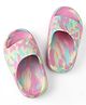 Pine Kids Flip Flops with Marble Print - Pink