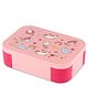 Cello Kidzbee Galaxy Parade Insulated Kids Lunch Box with Inner Steel Box - Pink