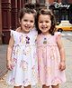 Bonfino Disney Single Jersey Knit Half Sleeves Frocks With Minnie & Friends Graphics Pack of 2 - Multicolor