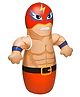 Intex 3D Inflatable Bop Bag Wrestlers Hit Me Toy Pack of 1 Color & Design May Vary