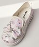 boyz n galz Glittered Bow Applique Detailed Shoes - Pink