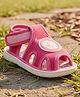 boyz n galz Star Applique Detailed Velcro Closure Musical Sandals - Pink