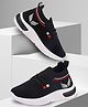 BERSACHE Brand Logo Designed Slip On Shoes - Black