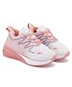 BERSACHE Abstract Designed Lace Up Shoes - Pink