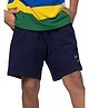 PILOLO Cotton Knit Solid Shorts - Navy Blue