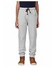 PILOLO Cotton Knit Solid Joggers - Grey