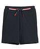 PILOLO Cotton Knit Animals Printed Shorts - Navy Blue