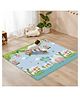 Elecart Double-Sided Foldable Baby Play Mat  Non Toxic, Waterproof, Extra Large Foam Mat for Crawling, Learning, and Play  Thick, Soft, and Portable for Toddlers (Forest Animal Theme)