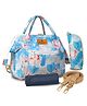 Motherly Nano Diaper Bag Small Diaper Bag for Mothers for Travel Combo Set with Accessories | Baby Bag for Mother Travel | Diaper Bag for Baby (Flamingo)