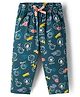 CUCUMBER Sinker Knit Capri With Smiley Print - Blue