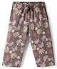 CUCUMBER Sinker Knit Palm Tree Printed Capri - Grey