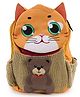 Filli&Me Height 12 Inches Filli & Teddy School Bag - Multicolour